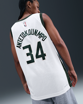 Reviews: Milwaukee Bucks Association Edition Men's Nike Dri-FIT